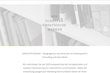 sanfilippo.de - Web Designer Ettlingen