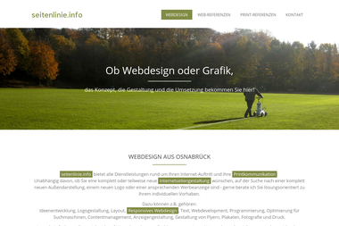 seitenlinie.info - Web Designer Osnabrück