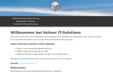 solutions.volmer.tv - IT-Service Dülmen