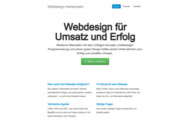 webdesign-heidenheim.de - Web Designer Heidenheim An Der Brenz