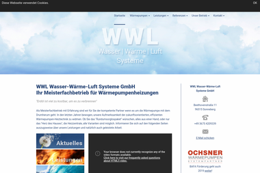 wwl-systeme.de - Heizungsbauer Sonneberg