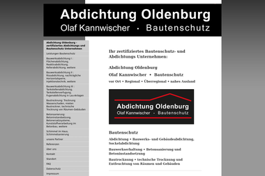 abdichtung-oldenburg.de - Hochbauunternehmen Oldenburg