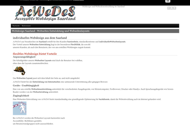 acwedes.de - Web Designer Neunkirchen