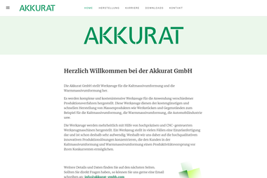 akkurat-gmbh.com - Druckerei Finsterwalde