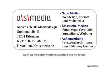 andreassteidle.de - Web Designer Ditzingen