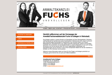 anwaltskanzlei-fuchs.com - Inkassounternehmen Weinstadt