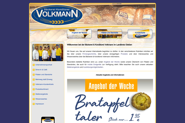 baeckerei-volkmann.de - Druckerei Lich