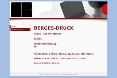 berges-druck.de - Druckerei Hamm