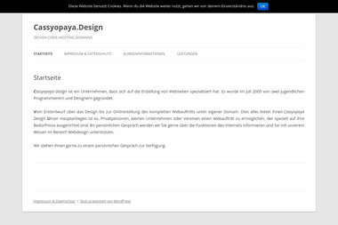 cassyopaya.de - Web Designer Bad Wörishofen