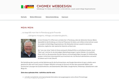 chomex.de - Web Designer Flensburg