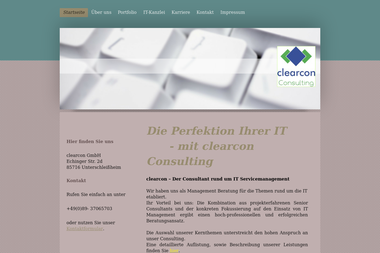 clearcon-consulting.de - IT-Service Unterschleissheim