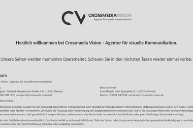 crossmedia-vision.de - Web Designer Bernau Bei Berlin