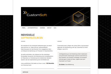 customsoft.de - Web Designer Gummersbach