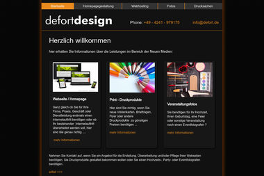 defort.de - Web Designer Bassum