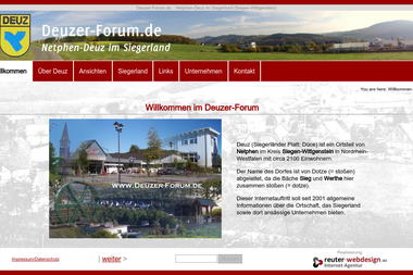 deuzer-forum.de - Web Designer Netphen