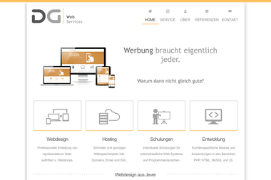 dg-webservices.de - Web Designer Jever