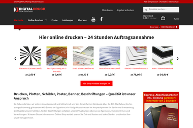 digitaldruck-kw.de - Druckerei Königs Wusterhausen