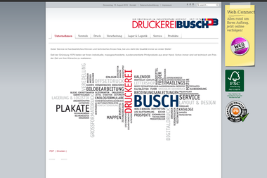 druckerei-busch.de - Druckerei Bocholt