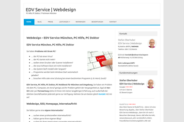 edvservice.bayern - Web Designer München