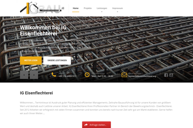 eisenflechter.com - Tiefbauunternehmen Erlangen