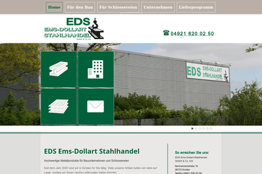 ems-dollart-stahlhandel.de - Baustahl Emden