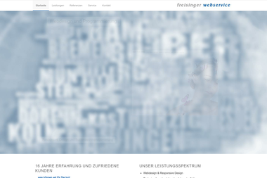freisinger-webservice.de - Web Designer Heinsberg