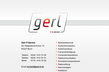 gerl-it.de - IT-Service Bonn