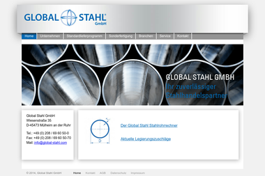 global-stahl.com - Baustahl Mülheim An Der Ruhr