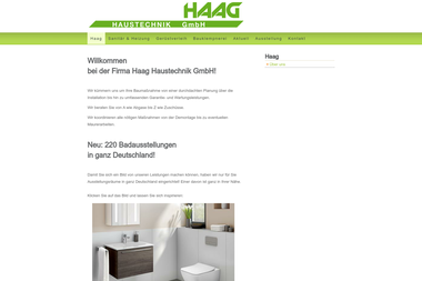 haag-haustechnik-gmbh.de - Heizungsbauer Brilon