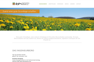 ib-heinloth.de - Tiefbauunternehmen Hilpoltstein