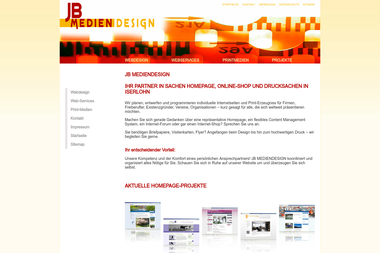 jb-mediendesign.de - Web Designer Iserlohn