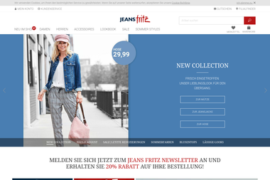jeans-fritz.de - Druckerei Neutraubling