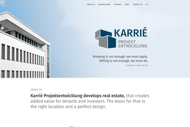 karrie-projektentwicklung.de - Hochbauunternehmen Mainz