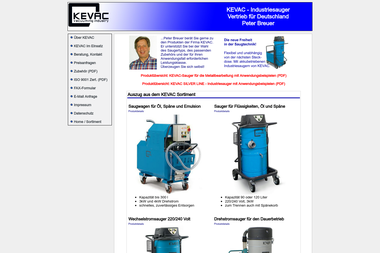 kevac-industriesauger.com - Verpacker Rhede