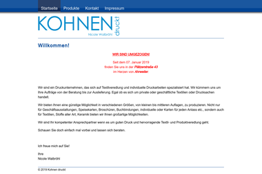 kohnen-druckt.com - Druckerei Bad Neuenahr-Ahrweiler