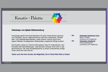 kreativ-palette.de - Web Designer Geesthacht