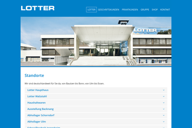 lotter.de/standorte - Baustahl Glauchau