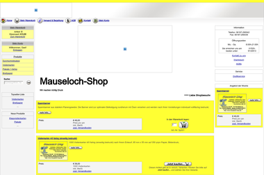 mauseloch-shop.de - Druckerei Nidderau