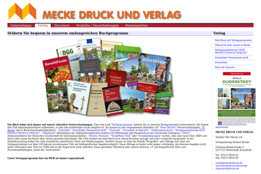 meckedruck.de - Druckerei Duderstadt
