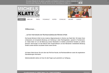 michels-klatt.de - Inkassounternehmen Werl