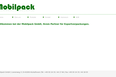 mobilpack.com - Verpacker Hückelhoven