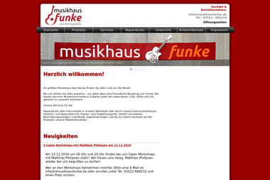 musikhausfunke.de - Heizungsbauer Osterode Am Harz