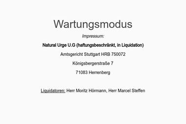 naturalurge.de - Druckerei Herrenberg