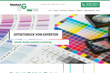 offsetdruck-geiler-gmbh.de - Druckerei Bietigheim-Bissingen