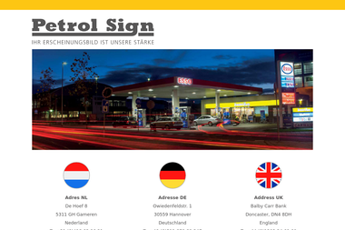 petrol-sign.com - Marketing Manager Garbsen