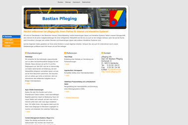 pfleging.info - Web Designer Herdecke