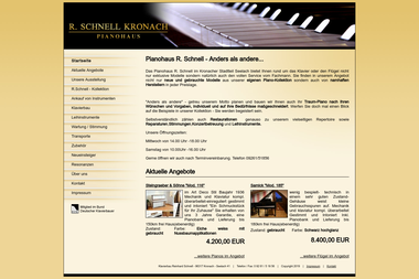 piano-schnell.de - Tischler Kronach