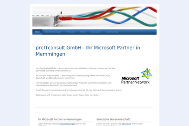 proitconsult-gmbh.de - IT-Service Memmingen