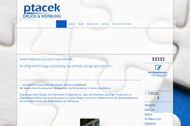 ptacek-online.de - Druckerei Delmenhorst