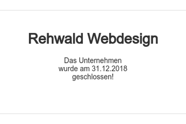 rehwald-webdesign.de - Web Designer Bochum